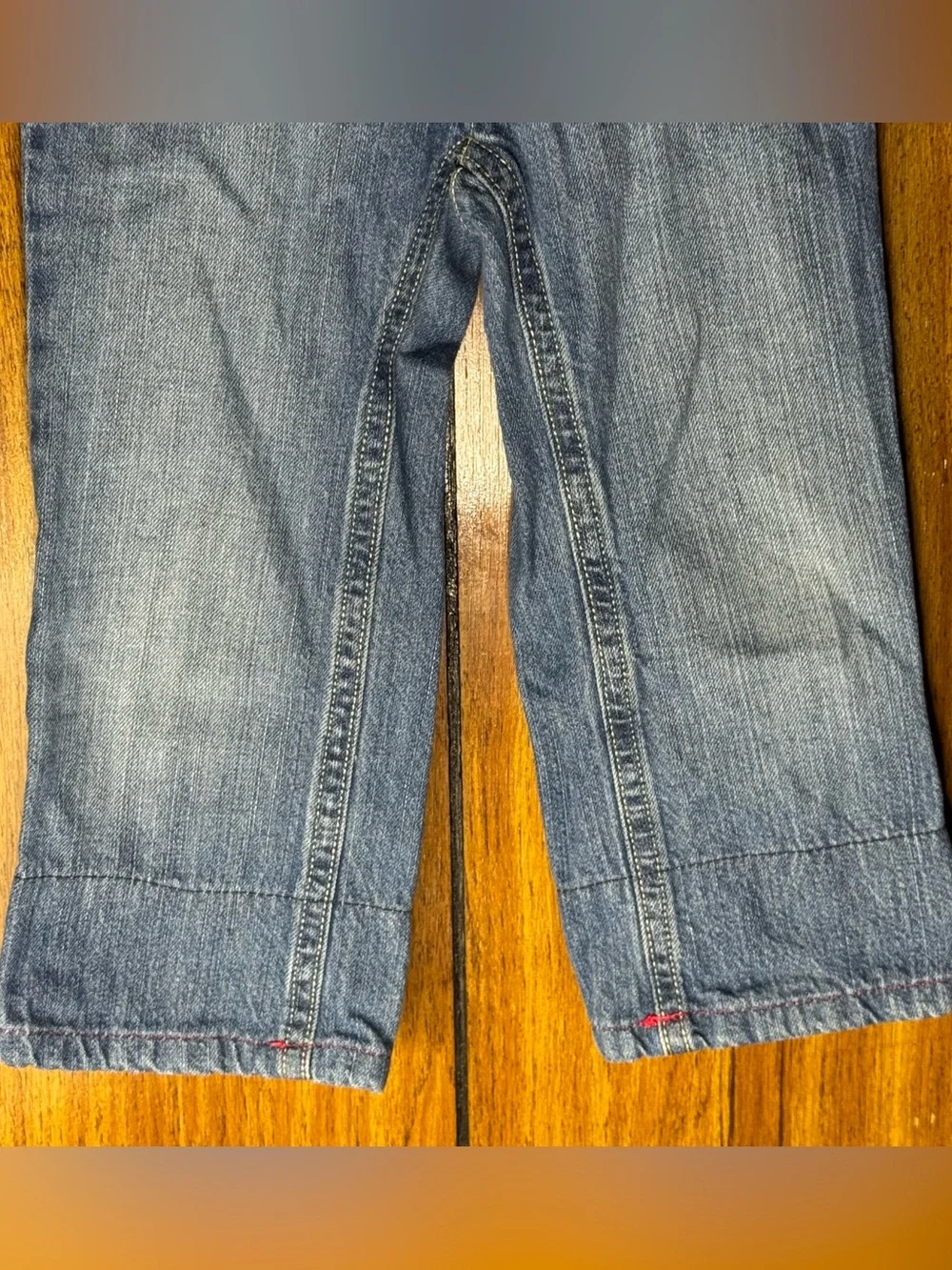 Gymboree 3T Girls Blue Jeans Adjustable Waist Playwear Classic Denim Kidcore